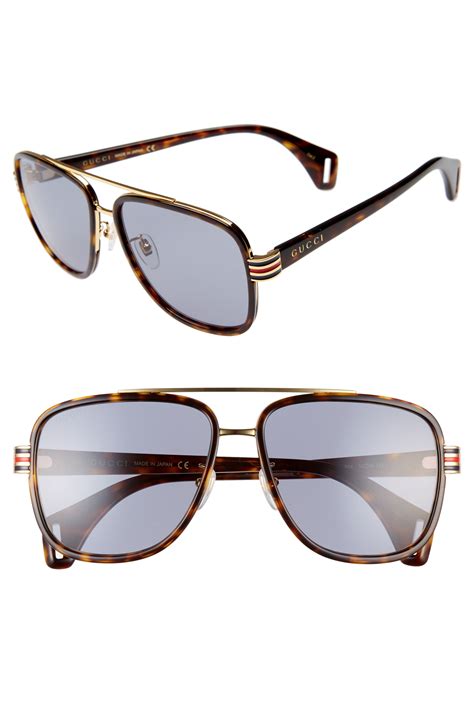 lunette gucci homme bleu|sunglasses gucci men original.